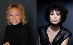 Les chanteuses Isabelle Aubret (en 2009) et Barbara Pravi (en 2021).