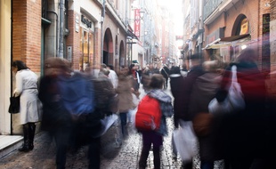 Rue Saint Rome. 17/01/2012 Toulouse