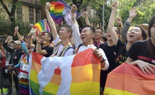 Taïwan célèbre la décision de rendre légal le mariage LGBT