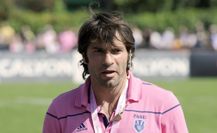 Christophe Dominici quand il était dans le staff du Stade Français, en août 2008.