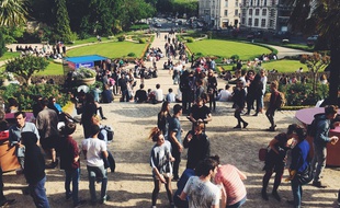 Le festival avait notamment investi le jardin du Palais Saint-Georges en 2015.