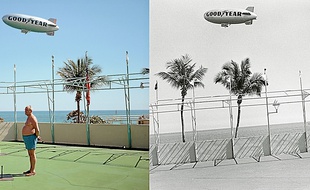Florida 1967. Meyerowitz hésitait encore entre couleur et noir et blanc.