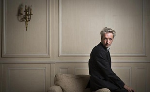L'écrivain français Eric Reinhardt le 25 août 2014 à Paris
