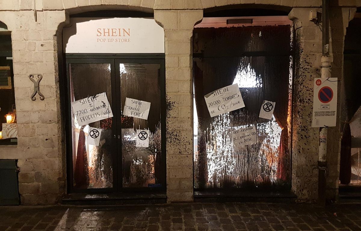 Lille : Sitôt ouvert, le pop-up store Shein déjà vandalisé