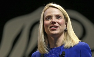 Le PDG de Yahoo!, Marissa Mayer, le 17 juin 2014 à Cannes.