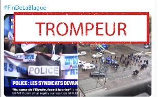 Le comparatif trompeur relayé sur Twitter.