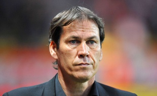 Rudi Garcia lors du match entre Monaco et l'OM le 26 novembre 2016.
