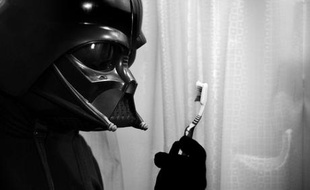 Dark Vador peut aussi se laver les dents