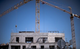 Des logements en construction à Trappes, dans les Yvelines.