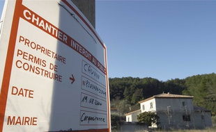 Illustration d'un permis de construire.