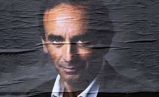 Une affiche d'Eric Zemmour (illustration)