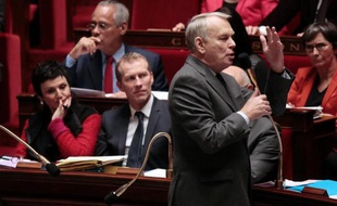 Le Premier ministre Jean-Marc Ayrault à l'Assemblée nationale le 4 février 2014