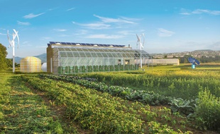 Le projet Nice Eco Farm prévoit d'installer une exploitation agricole et une production d'énergies renouvelables dans la plaine du Var à Nice.