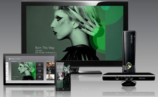 Le service de musique de Microsoft Xbox Music.