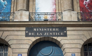 La façade du ministère de la Justice, à Paris, photographiée le 21 octobre 2015.