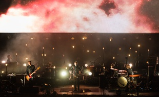 Le groupe Sigur Rós sur la scène du Paléo Festival