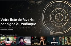 Netflix propose de visionner ses contenus selon les signes astrologiques