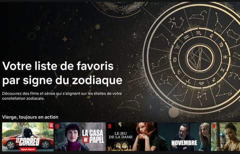 Netflix propose de visionner ses contenus selon les signes astrologiques