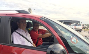 Des covoitureurs qui utilisent le service Lane entre le Nord Isère et Lyon.