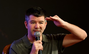 Le patron d'Uber, Travis Kalanick, en 2016.