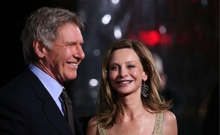 Calista Flockhart et Harrison Ford, le 19 janvier 2010