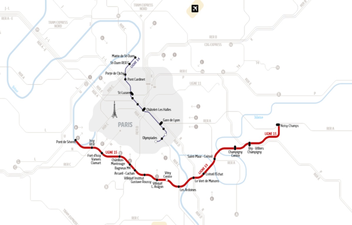 Paris Quel gain de temps vous permettra de faire la future ligne 15 du métro?
