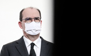 Le Premier ministre, Jean Castex, lors d'une conférence de presse le 26 novembre 2020
