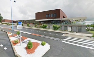 Le collège François-Grudé à Conneré (Sarthe).