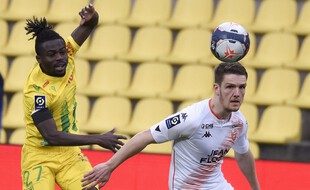 Simon a eu la balle du 2-0 dimanche contre Lorient, mais ne l'a pas convertie en but...