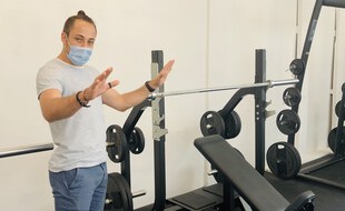 Côme, coach sportif à La Montgolfière.