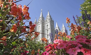Le temple mormon de Salt Lake City