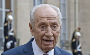 Shimon Peres avait été reçu par François Hollande à l'Elysée le 25 mars 2016