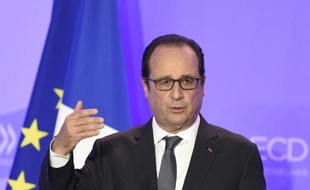 Le président François Hollande le 3 juin 2015 à Paris