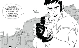 Peu académiques, les techniques de combat d'Aldana n'en sont pas moins redoutables !