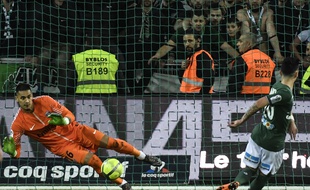 Rémy Cabella a eu la possibilité de s'offrir un doublé vendredi mais son penalty a été repoussé par Alphonse Areola.