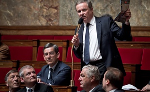 Le député de la 8e circonscription de l'Essonne Nicolas Dupont-Aignan à l'Assemblée nationale. (Illustration)
