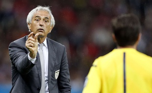 Vahid Halilhodzic lors de la Coupe du monde de football 2014.