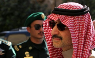Le prince saoudien Al-Walid Ben Talal, le 23 février 2015 à Riyad