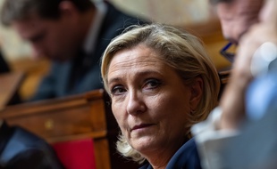Marine Le Pen à l'Assemblée nationale, le 13 novembre 2018.