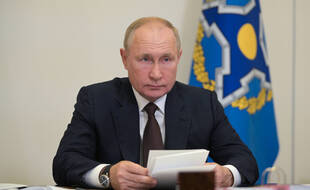 Vladimir Poutine le 16 septembre 2021.