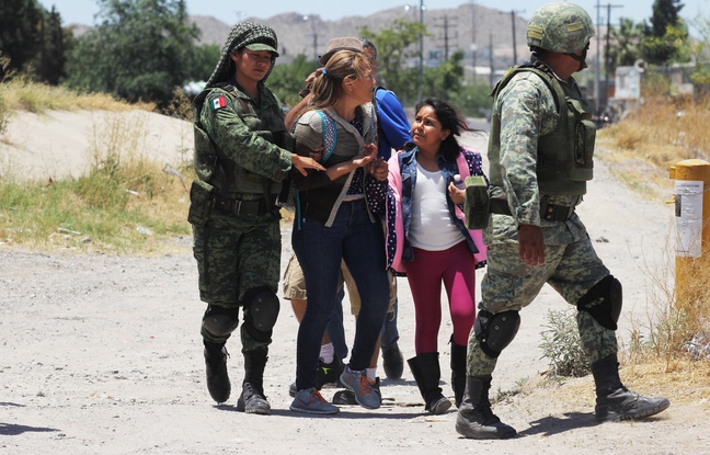 Mexique: 15.000 hommes à la frontière avec les Etats-Unis pour stopper les migrants