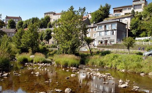 Le village du Chambon-sur-Lignon, le 22 juillet 2002.