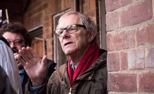 Ken Loach sur le tournage de Moi Daniel Blake