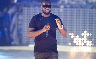 Maître Gims en concert à Monaco en septembre 2017.
