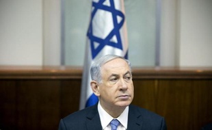 Le Premier ministre israélien Benjamin Netanyahou, le 4 janvier 2015 lors du conseil des ministres à Jérusalem