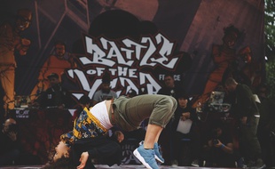 Leïla lors de la Battle of the Year