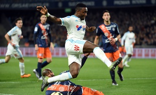 Brice Dja Djédjé à Montpellier le 2 février 2016