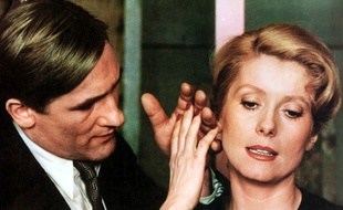 Gérard Depardieu et Catherine Deneuve dans Le Dernier métro.