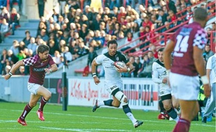 Le Stadiste a inscrit son troisième essai de la saison samedi contre Bordeaux-Bègles (56-6).