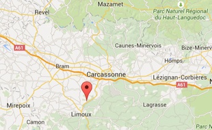Localisation de la commune de Cépie, dans l'Aude.